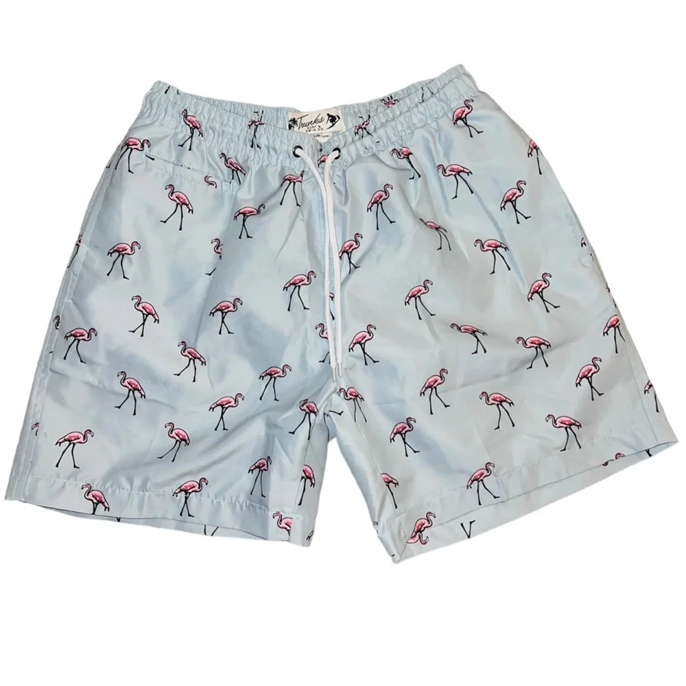 Trunks Flamingo Swim Shorts🦎🌵